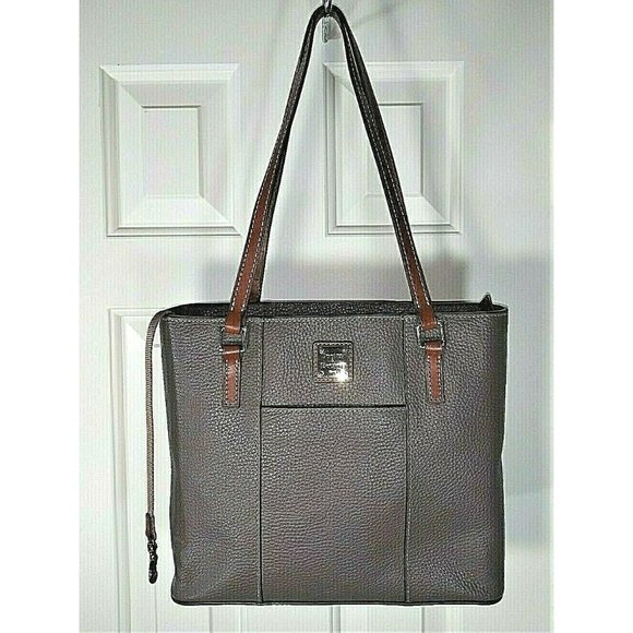 Dooney & Bourke Handbags - DOONEY AND BOURKE PEBBLE GRAIN LEXINGTON SHOPPER